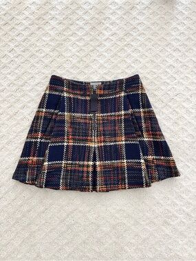 Jason Wu - GREY Quarter-Zip Plaid
Tweed Mini Skirt size 2, NWOT.